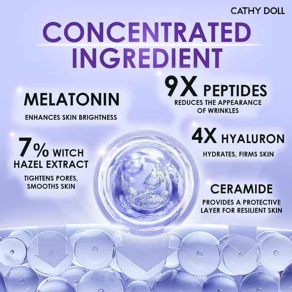 Cathy Doll Tox and Fill Melatonin Serum 9X Peptides