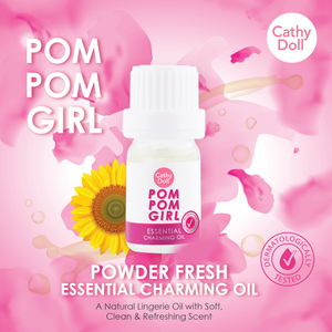 Cathy Doll Pom Pom Girl Essential Charming Oil Powder Fresh 5ml