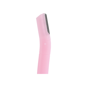 Cathy Doll Brow Shape Razor 2pcs - guarded blade side view