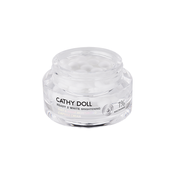 Cathy Doll Ready 2 White Brightening Day & Night Moisturizing Capsule Cream 50g