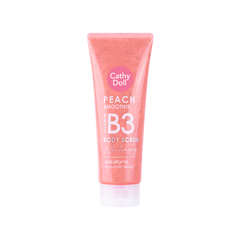 Cathy Doll Peach Smoothie Vitamin B3 Body Scrub Whitening 320g