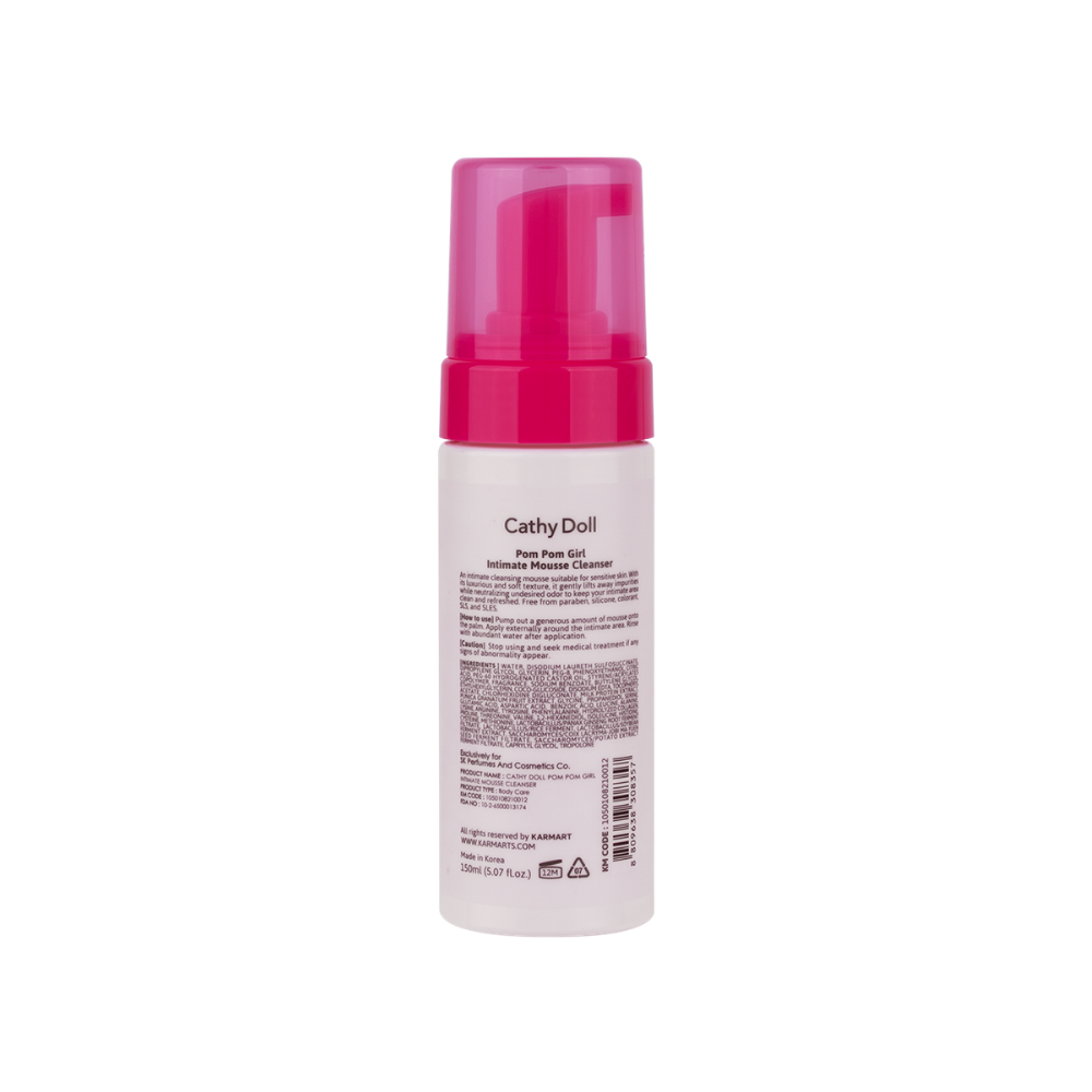 Cathy Doll Pom Pom Girl Intimate Mousse Cleanser 150ml
