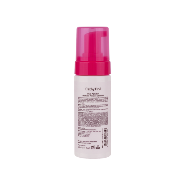 Cathy Doll Pom Pom Girl Intimate Mousse Cleanser 150ml