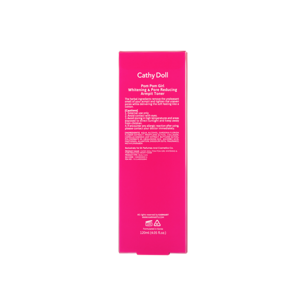 Cathy Doll Pom Pom Girl Whitening & Pore Reducing Armpit Toner 120ml