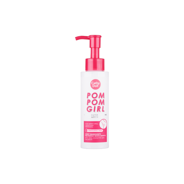 Cathy Doll Pom Pom Girl Whitening & Pore Reducing Armpit Toner 120ml - included in the Girly Set