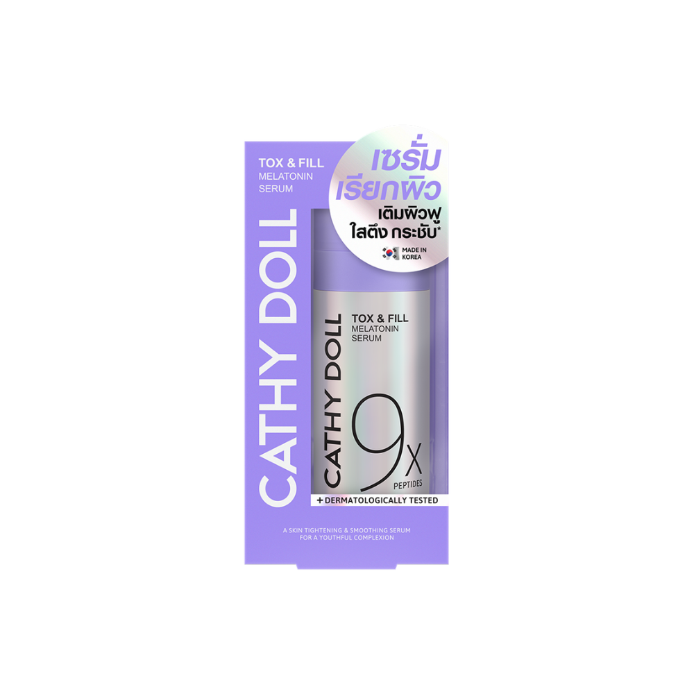 Cathy Doll Tox & Fill Melatonin Serum 9X Peptides 30ml