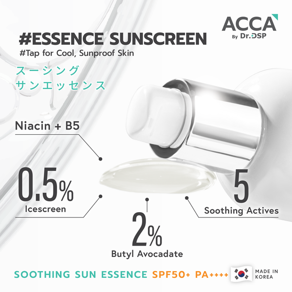 ACCA by Dr.DSP Soothing Sun Essence SPF50+ PA++++ 60ml