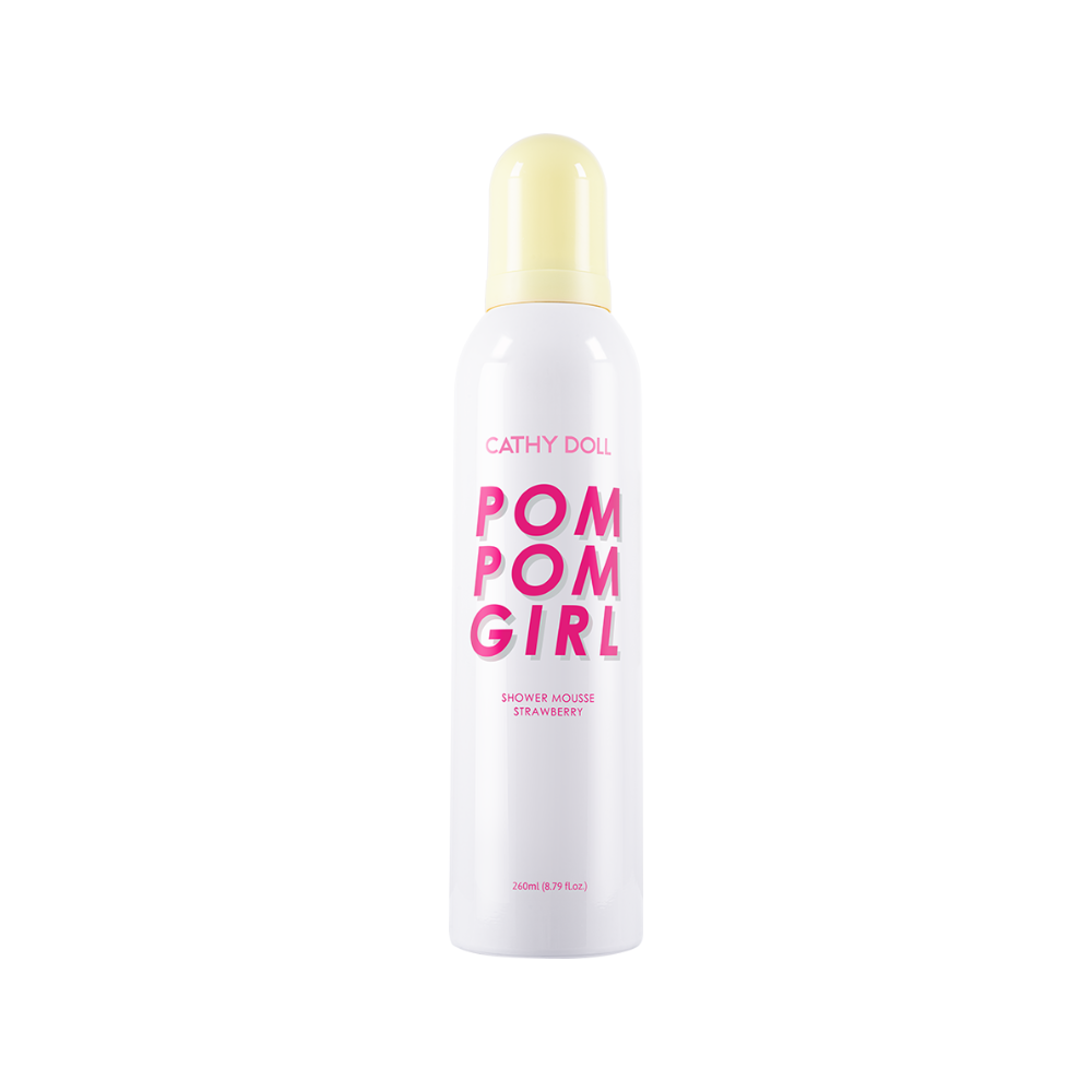 Cathy Doll Pom Pom Girl Girly Set - all 10 Pom Pom Girl products with the free Cataleya Mykonos Cosmetics Case