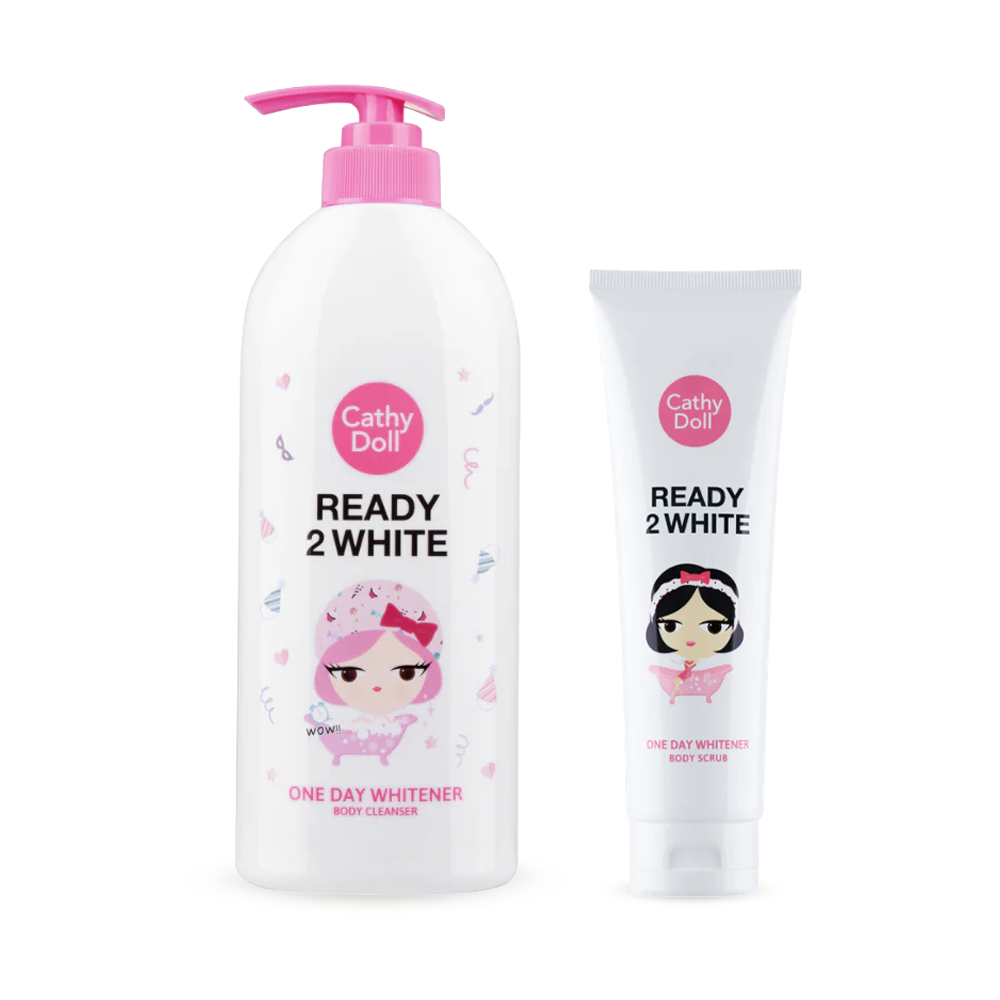 Cathy Doll Ready 2 White Body Glow Duo